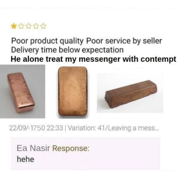 10 Memes About Eanāṣir's Substandard Copper you Won't Complain About