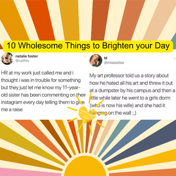 10 Wholesome Moments of the Week to Brighten your Day (April 29)