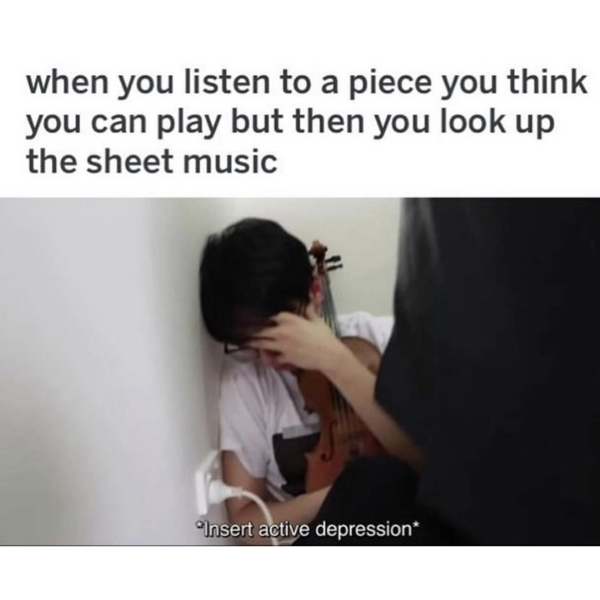 16 Memes You'll Love if You've Played an Instrument
