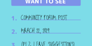 Community Forum Post: Meme List Suggestions (March 22, 2024)